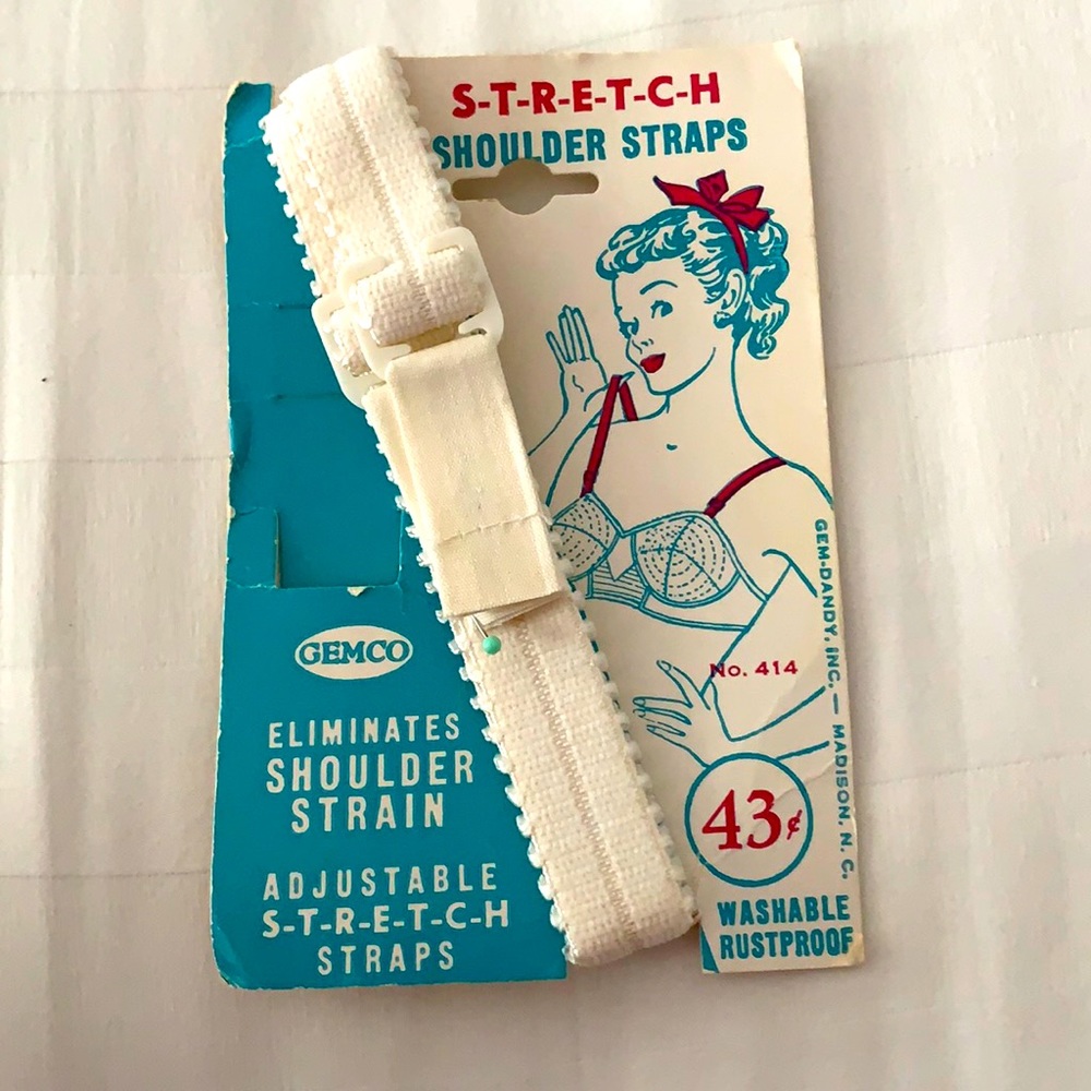 Vintage stretch shoulder strap